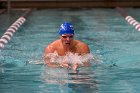 Swimming vs Bentley  Wheaton College Swimming & Diving vs Bentley College. - Photo by Keith Nordstrom : Wheaton, Swimming & Diving